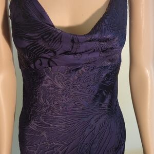 Elie Tahari silk and rayon evening dress, size 2.